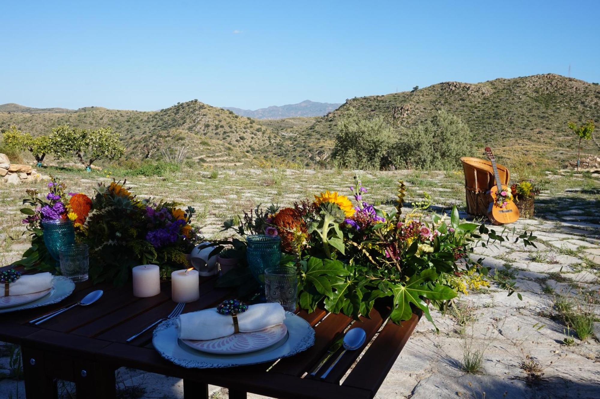 לינה וארוחת בוקר Sorbas Bed & Breakfast Alegria Y Luna מראה חיצוני תמונה